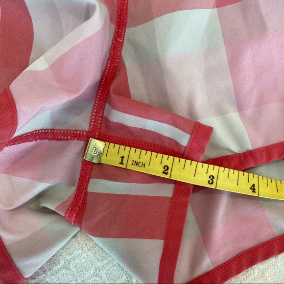 Lululemon run speed shorts Passion foxy plaid size 8 - Picture 8 of 8